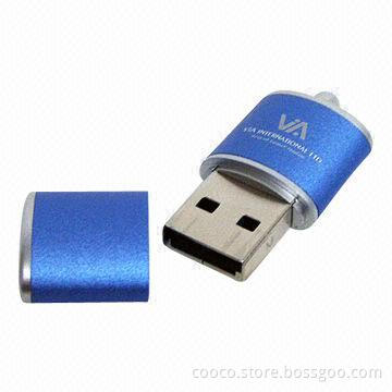 Mini USB Memory Drive with 1 to 256GB Capacity and Plug-and-play Function, No External Power Supply